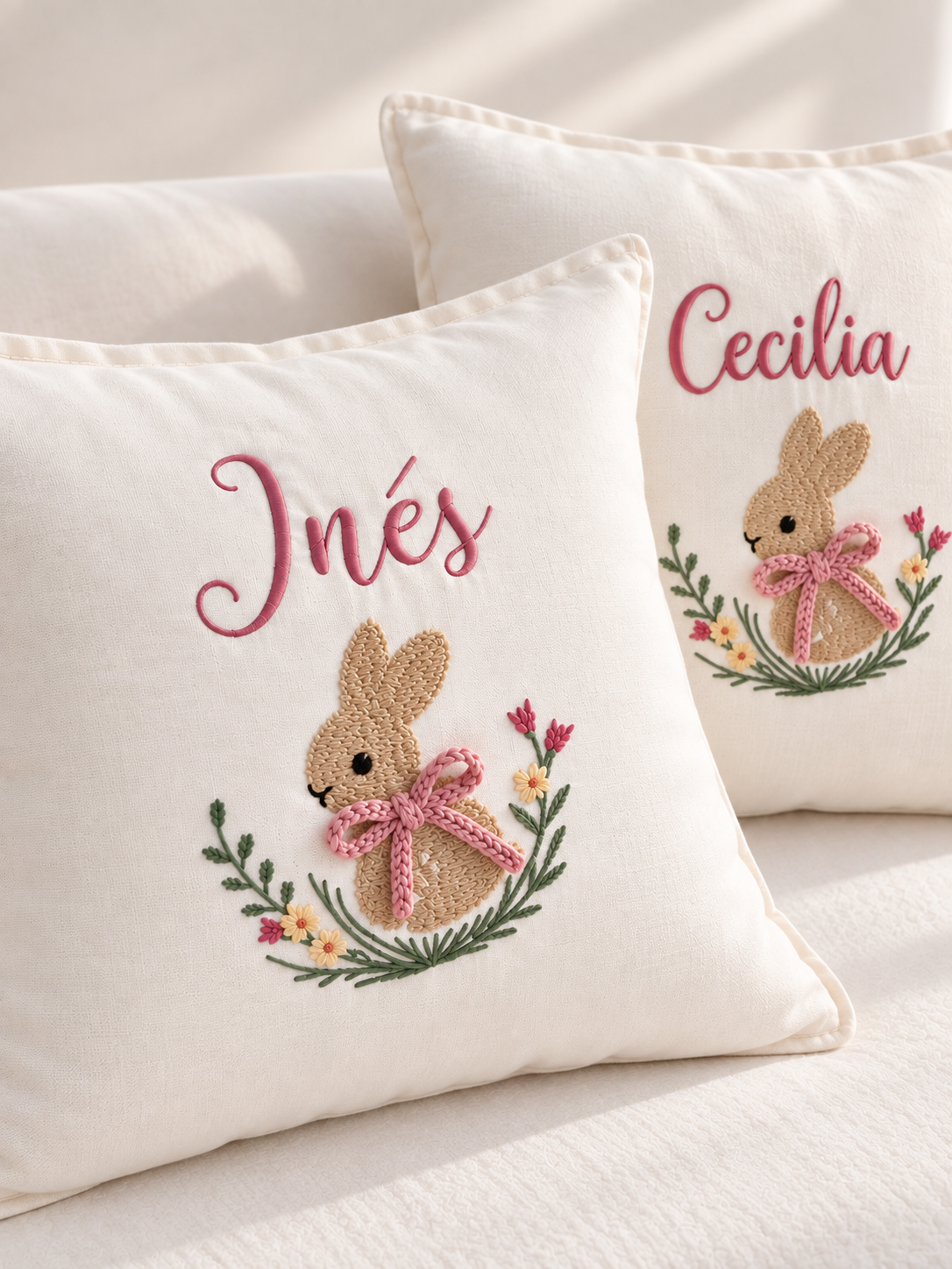 Cojín Bordado Personalizado