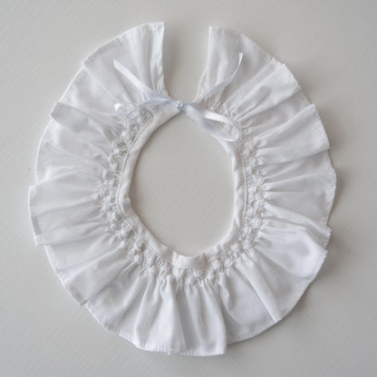 Cuello Victoria Bordado Blanco