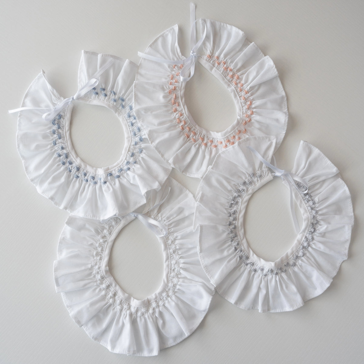 Cuello Victoria Bordado Blanco