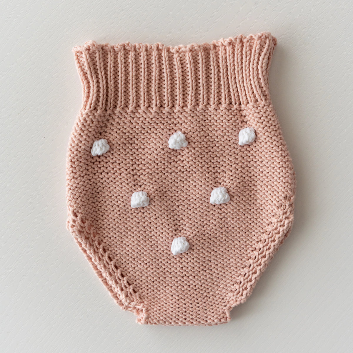 Conjunto Completo Bodoque Rosa Empolvado y Blanco