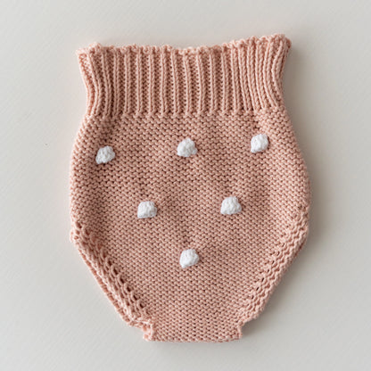 Conjunto Completo Bodoque Blanco y Rosa Empolvado