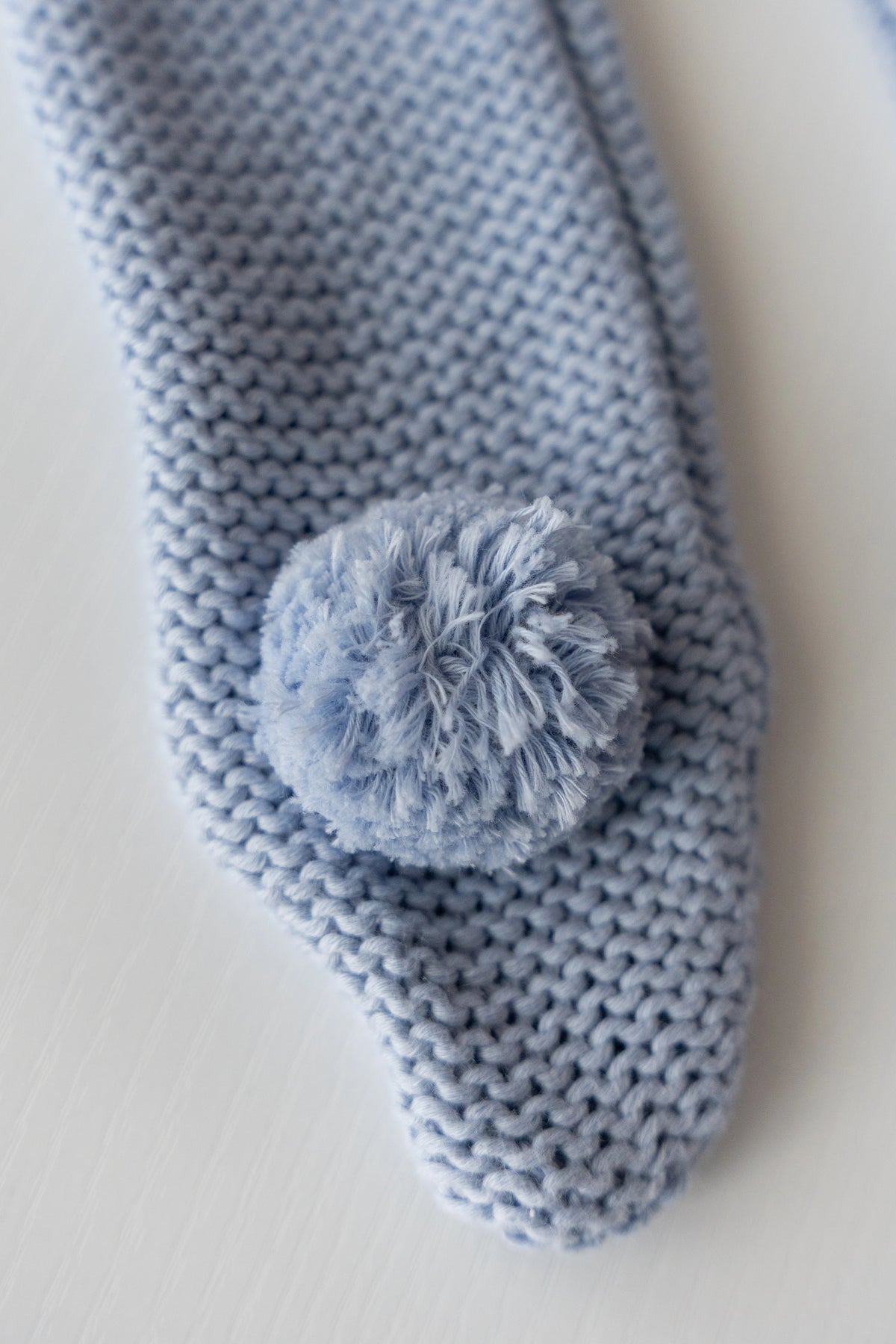 Peto Crochet en Azul Empolvado