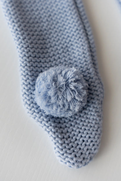 Peto Crochet en Azul Empolvado