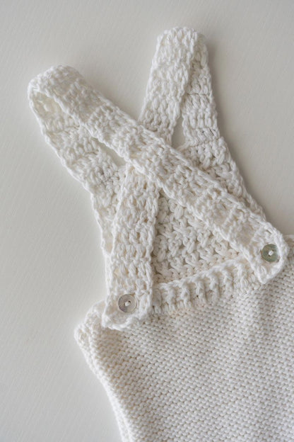 Peto Crochet Blanco