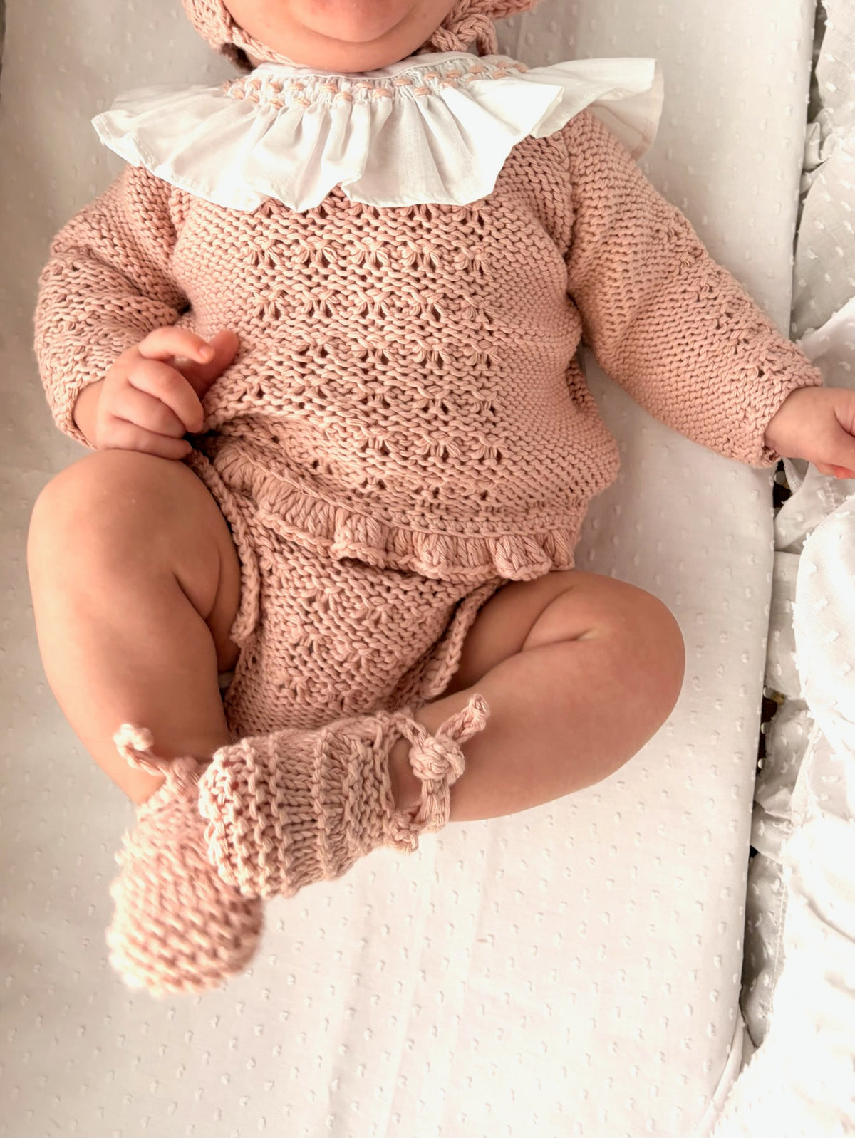 Conjunto Completo Federica Rosa Empolvado