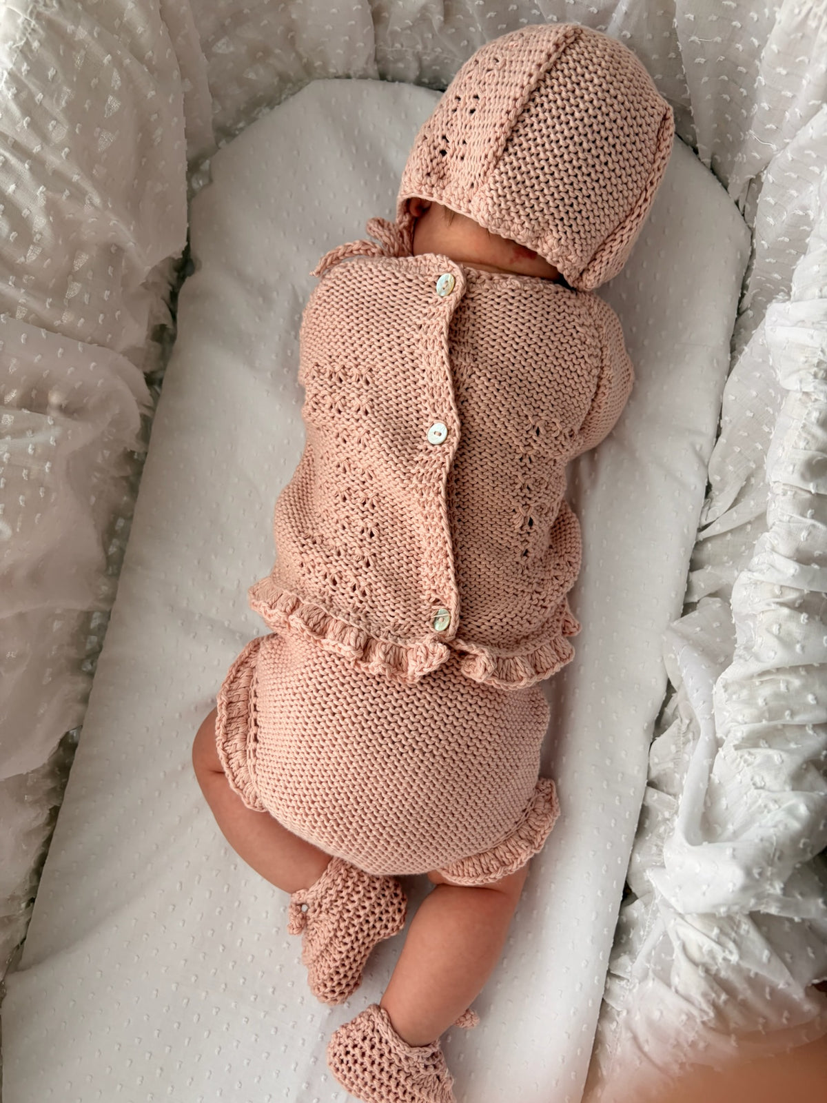 Conjunto Completo Federica Rosa Empolvado