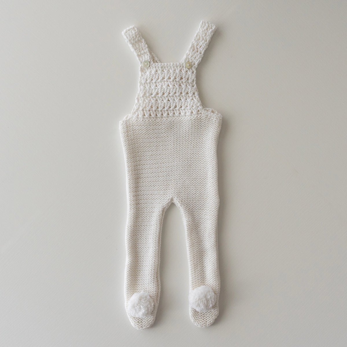 Peto Crochet Blanco