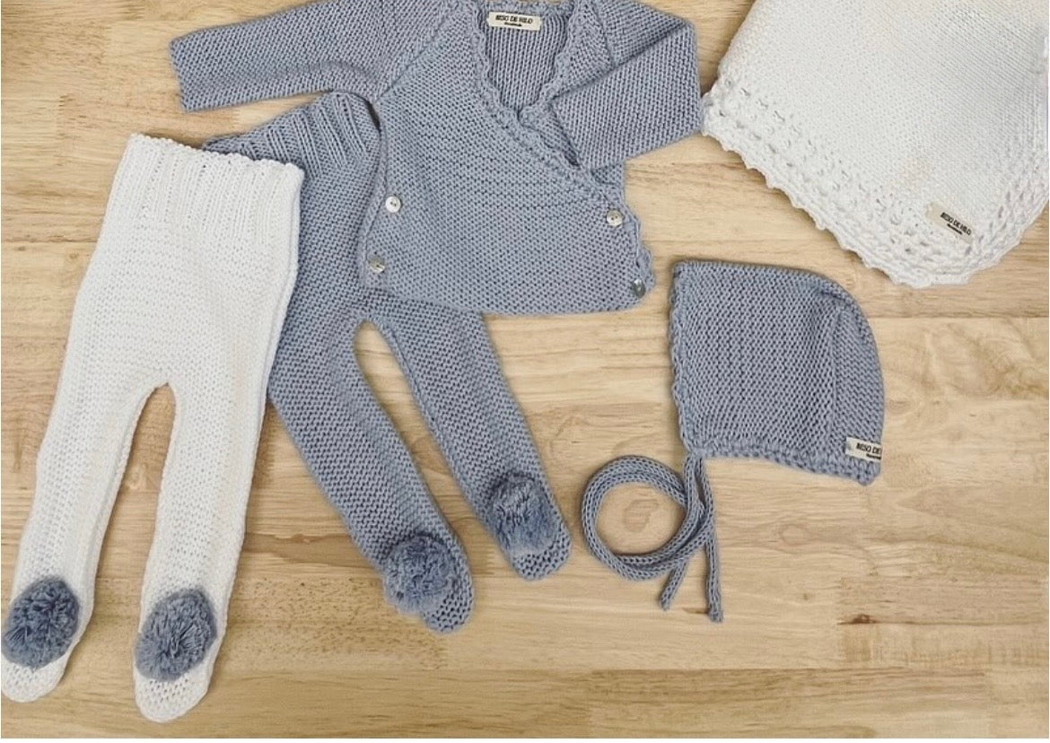 Conjunto Completo Petit Azul Empolvado