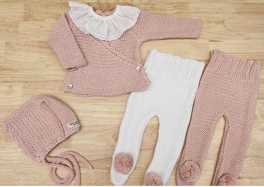 Conjunto Completo  Petit Rosa Empolvado