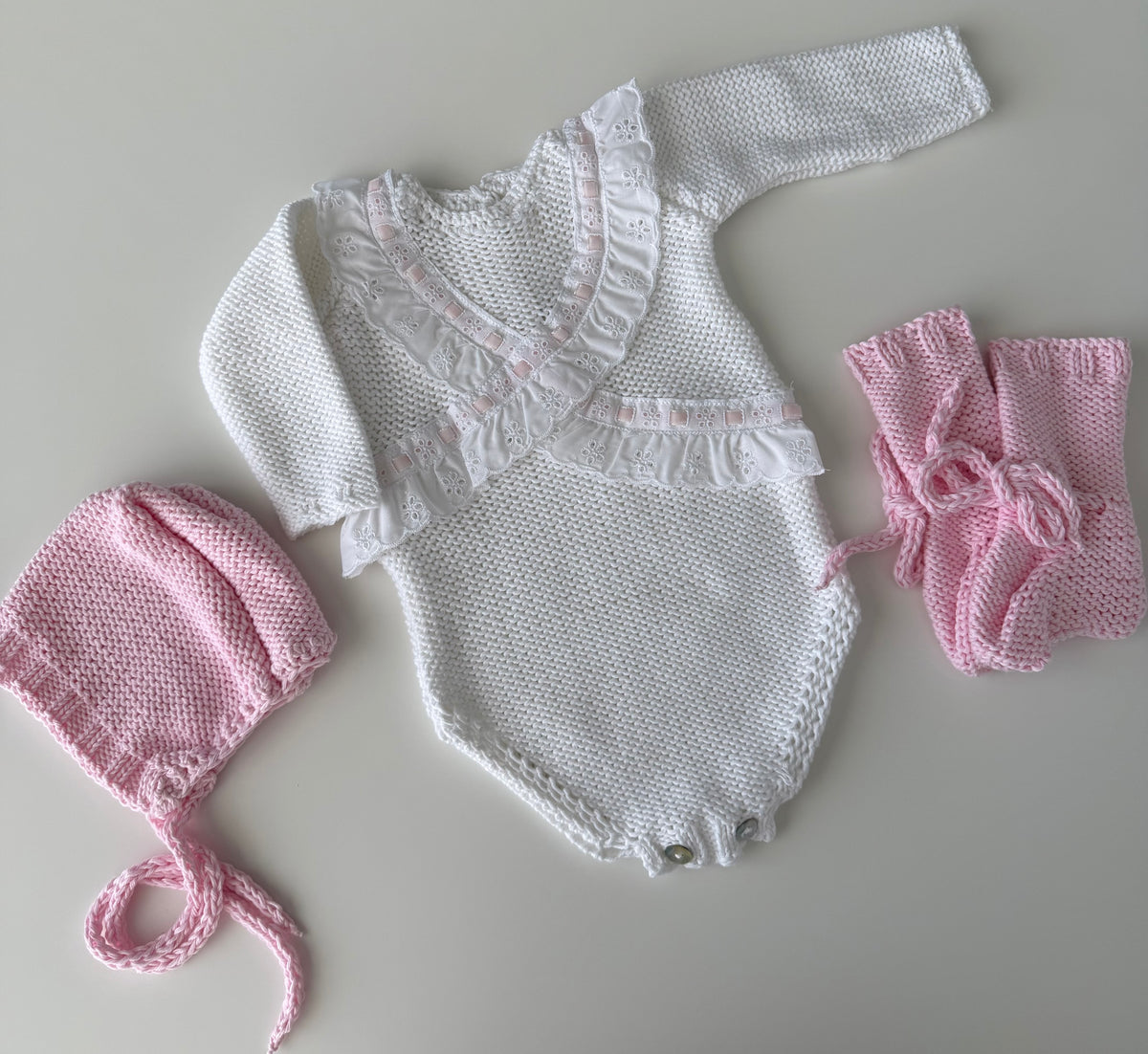 Pelele Adriana Rosa Bebe