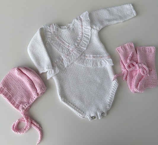 Pelele Adriana Rosa Bebe